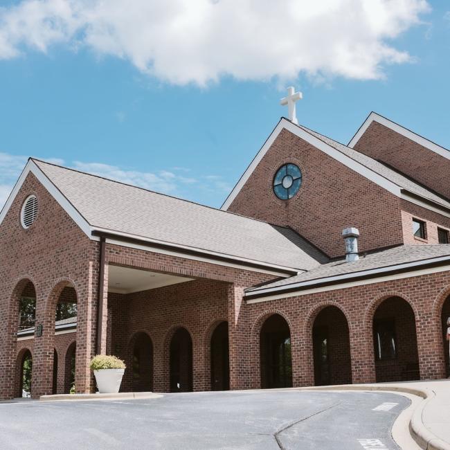 Outside view of the Church